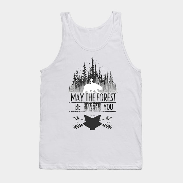 May The Forest Tank Top by OneRedFox